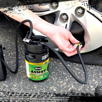 Slime Assist afdichtmiddel 450 ml (tevens navulling Smart Repair Plus)