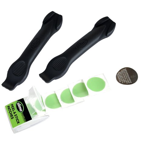 Bandenplakkers (6 st.) + bandenlichters (2 st.)