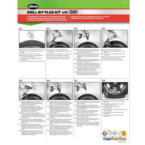 Bandenreparatieset voor boormachines